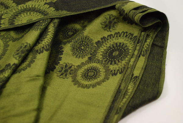 Olive Flower Scarf Design