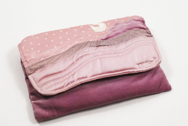 Wearable Art - Lilac Moon Handbag
