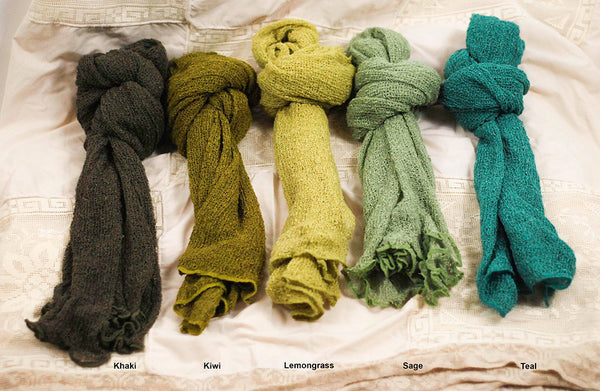 Handmade Knit Scarves